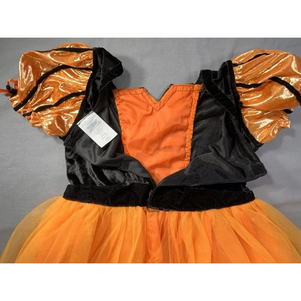 Witch Halloween Costume From Target Girls Medium 8-10 Dress and Hat‎ - Picture 3 of 8